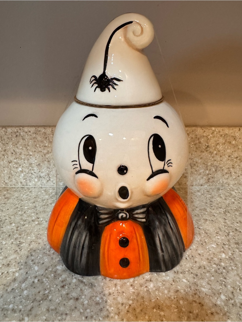 Johanna Parker Gus the Ghost Cookie Jar Halloween New for 2026